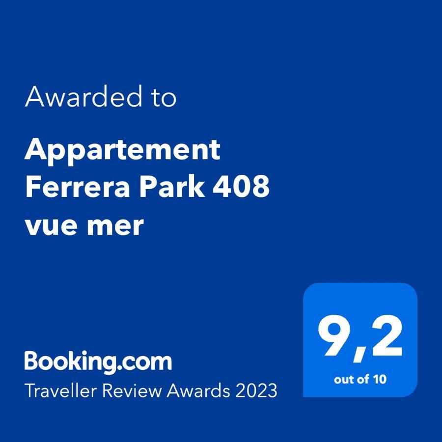 Appartement Ferrera Park Vue Mer 칼라 페레라 외부 사진