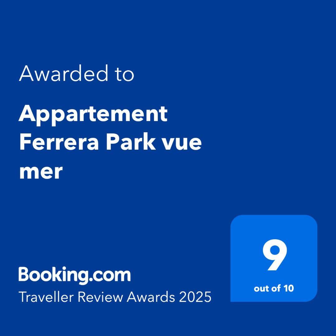 Appartement Ferrera Park Vue Mer 칼라 페레라 외부 사진